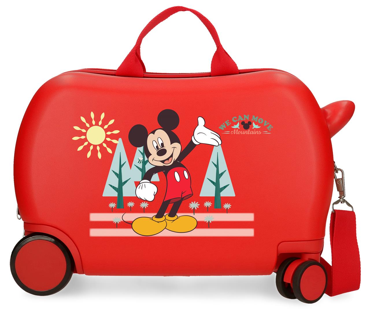 2071046 MALETA INF.ABS 4R.(2 MULTI.) 45CM. MICKEY MOUNTAINS