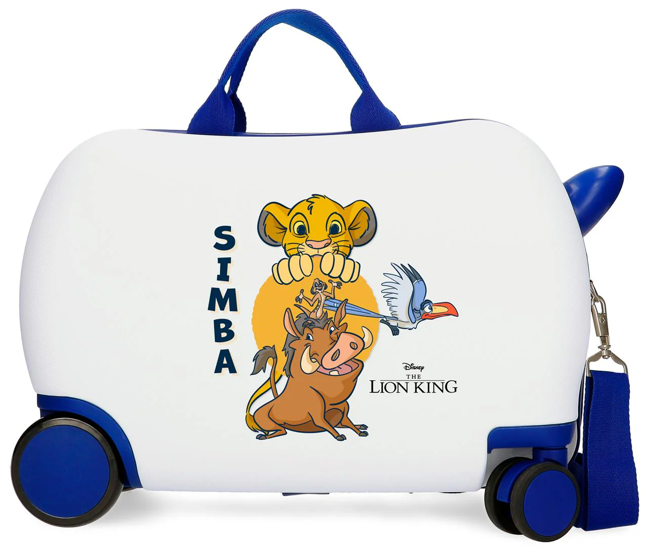 2441063 MALETA INF.ABS 4R.(2 MULTI.)  45CM. SIMBA´S FRIENDS