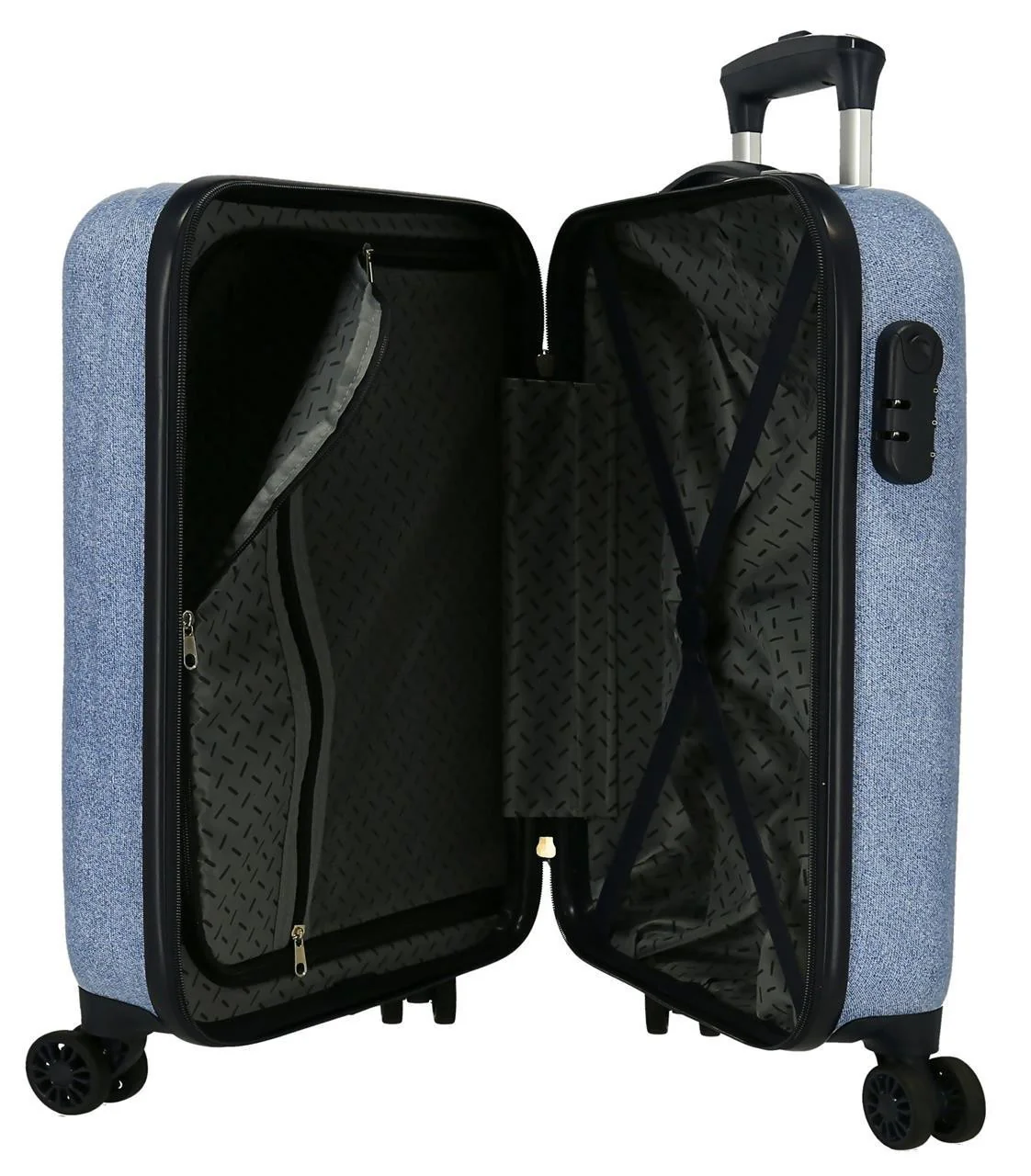 2751721 TROLLEY ABS 55CM.4R.MOVOM WILD FLOWERS - Image 5