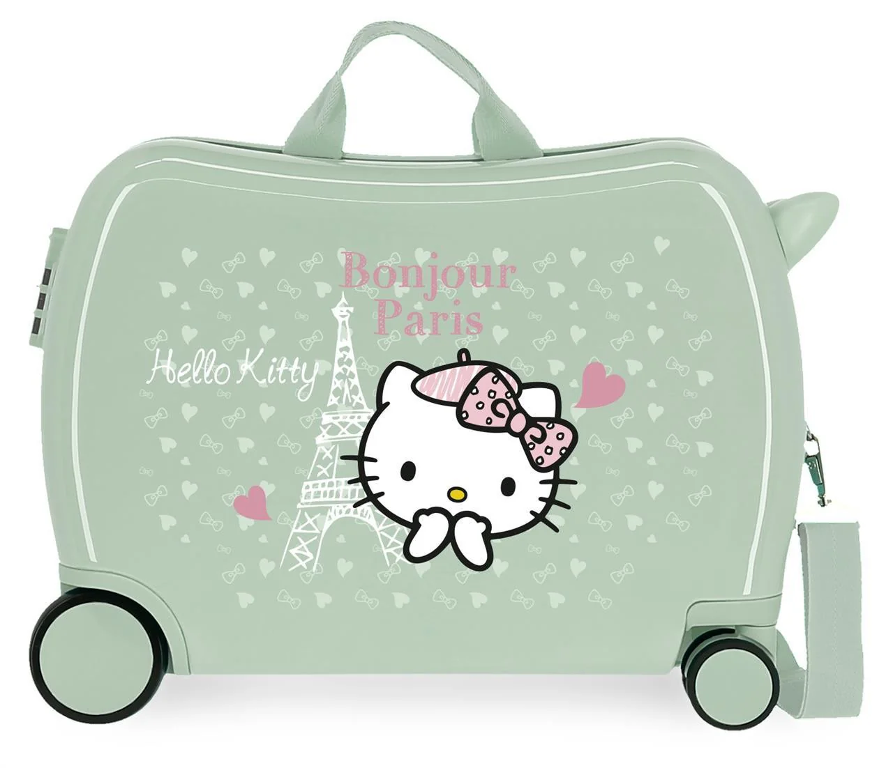 2869821 MALETA INF.ABS 4R. (2 MULTI) HELLO KITTY PARIS