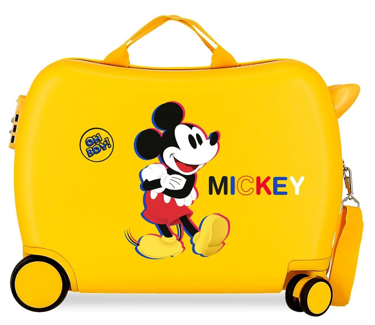 2929822 MALETA INF.ABS 4R. (2 MULTI) MICKEY 3D OCRE