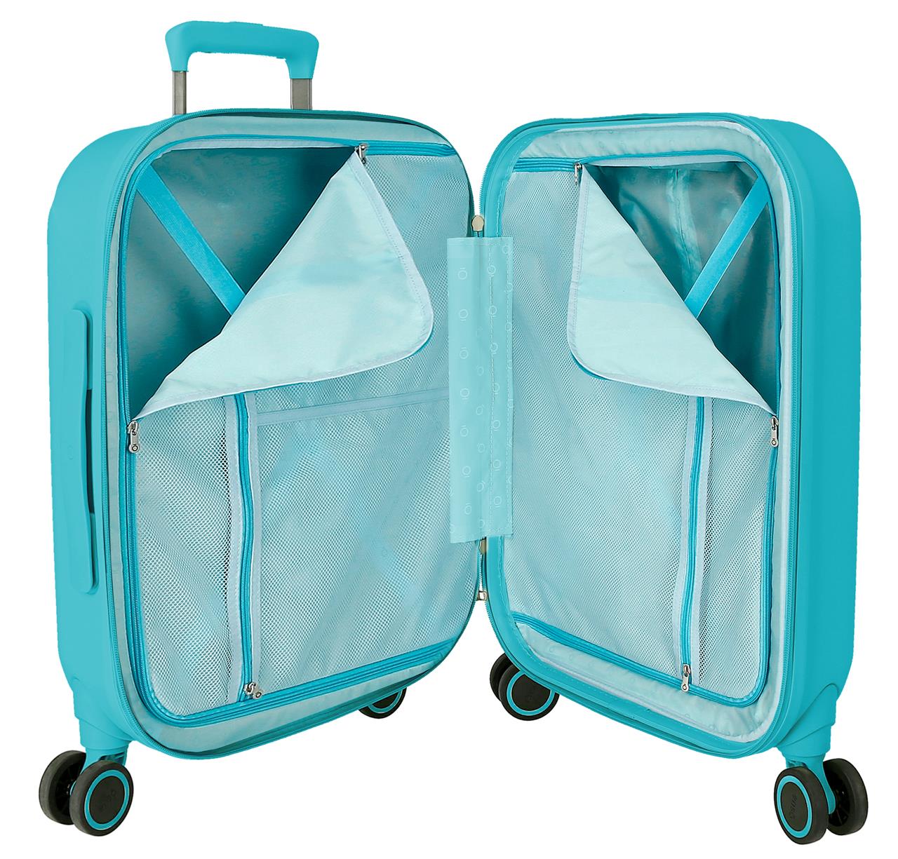 3199546 SET/2 TROLLEY ABS 55-70CM.4R.ENSO STITCH PLAYFUL AZU - Image 2