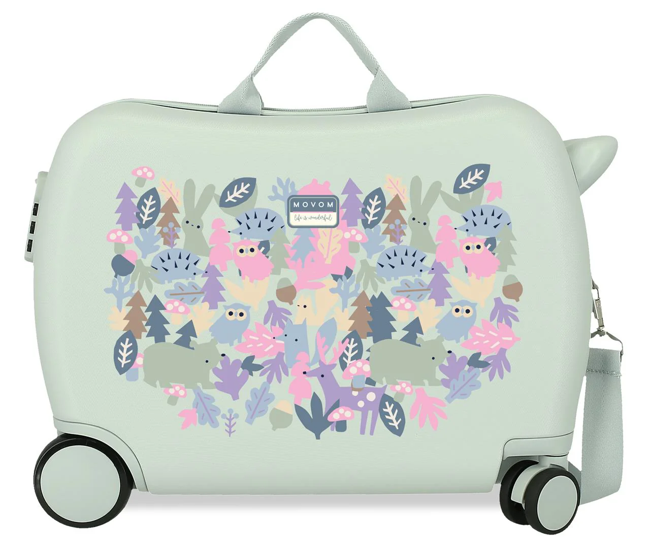 3259841 MALETA INF.ABS 4R.(2 MULTI.) 50CM. MOVOM FOREST MENT