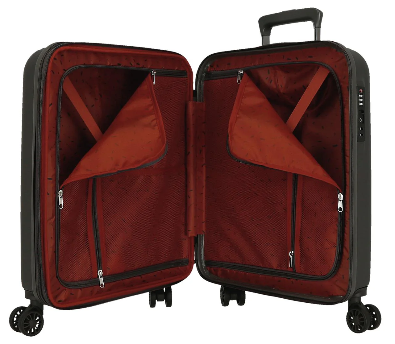 3488642 TROLLEY ABS 55CM.4R.C/EXP. MARVEL LOGO ANTRACITA - Image 2