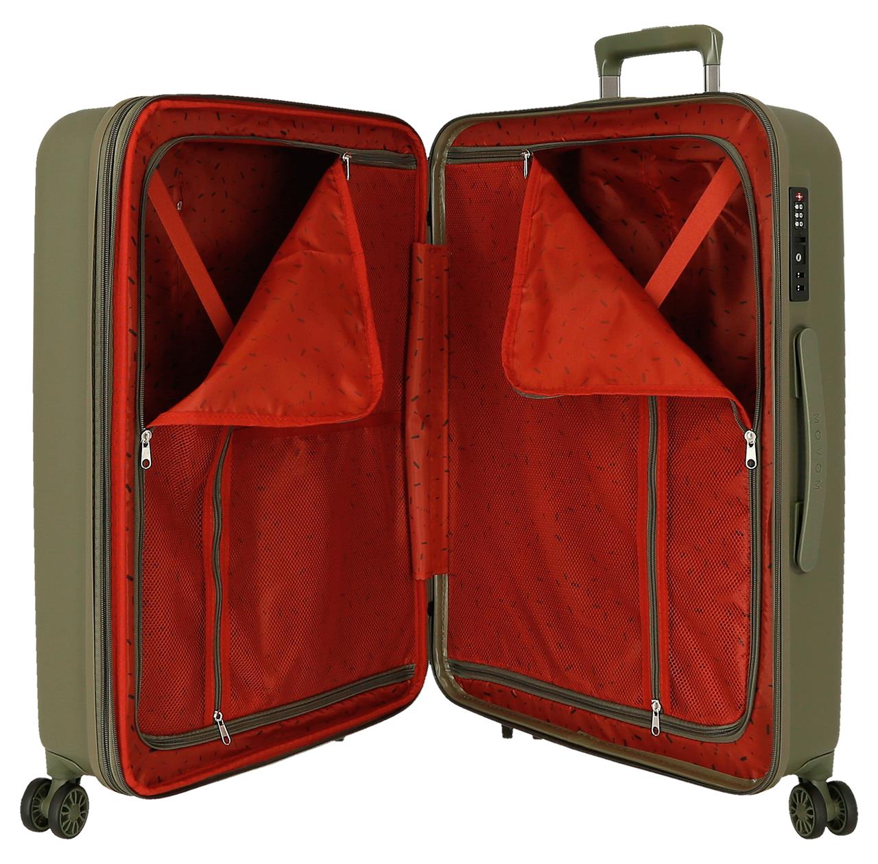 3499242 TROLLEY ABS 68CM. C/EXP. 4R. STAR WARS GREEN - Image 2