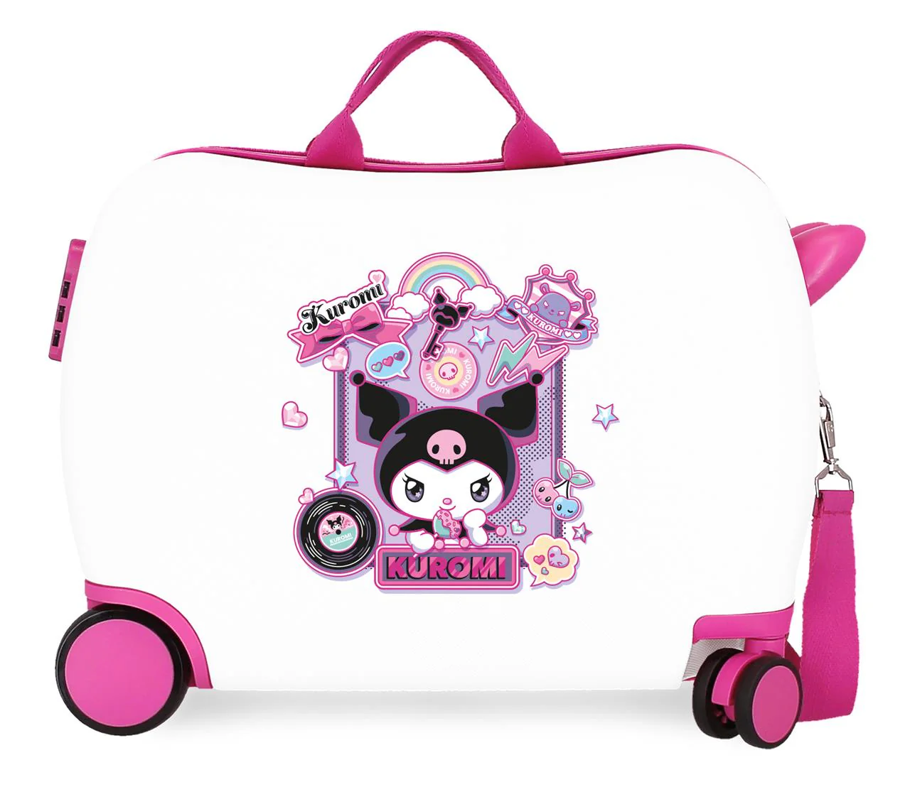 4289817 MALETA INF.ABS 4R. (2.MULTI) WONDER KUROMI BLANCO-FU