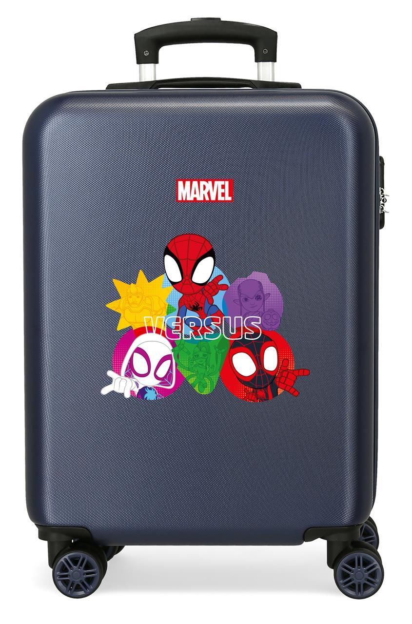 4461142 TROLLEY ABS 55CM.4R.SPIDEY VERSUS