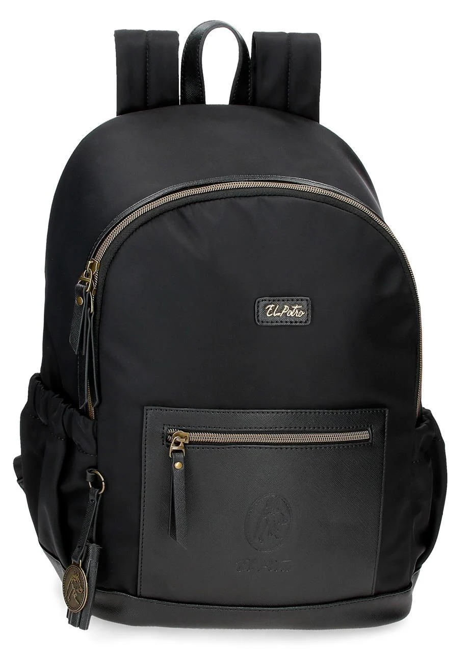 5262321 MOCHILA 40CM.EL POTRO LAN NEGRO