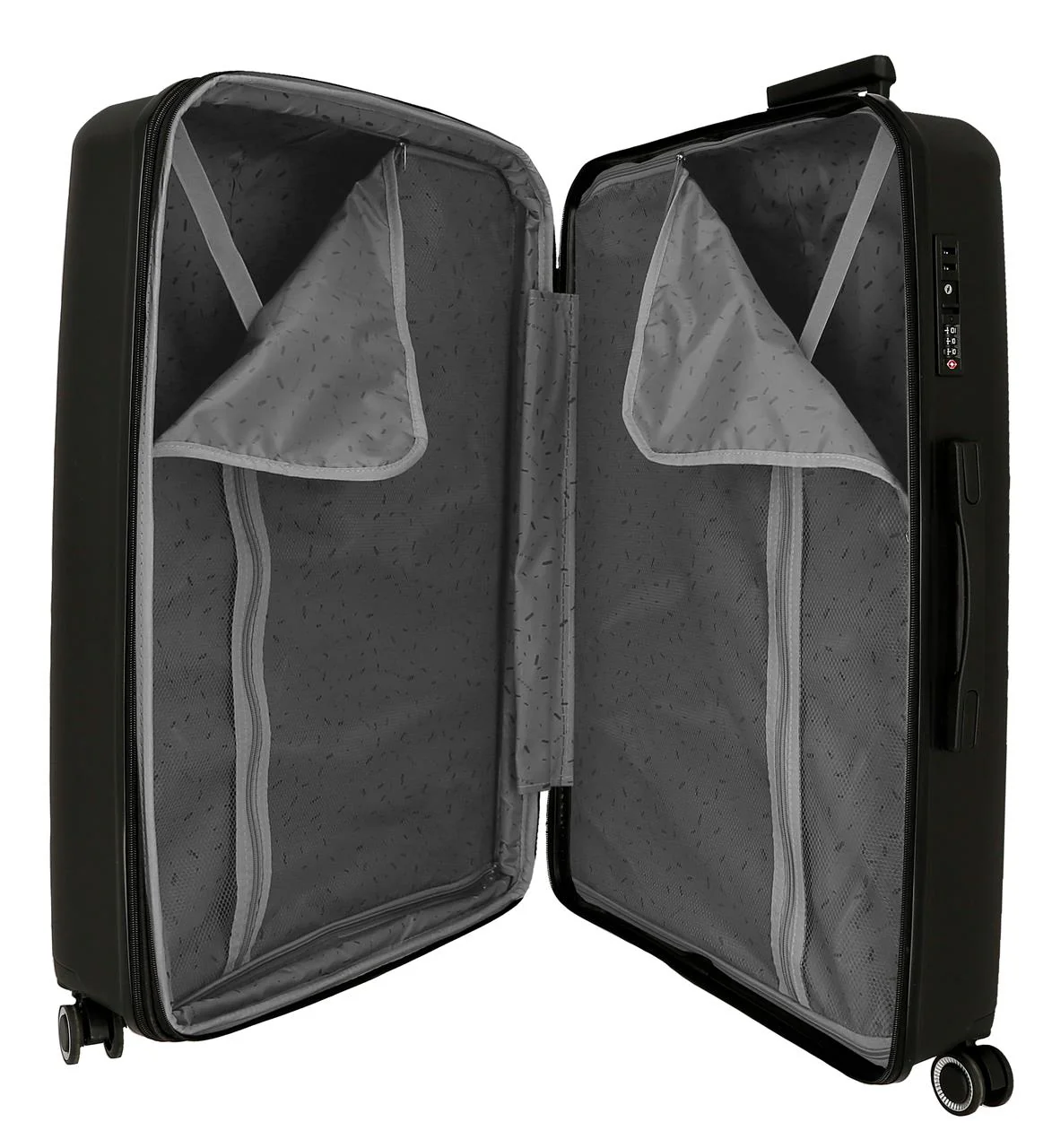 5329521 SET/2 TROLLEY PP 55-68CM. 4R. MOVOM INARI NEGRO - Image 11