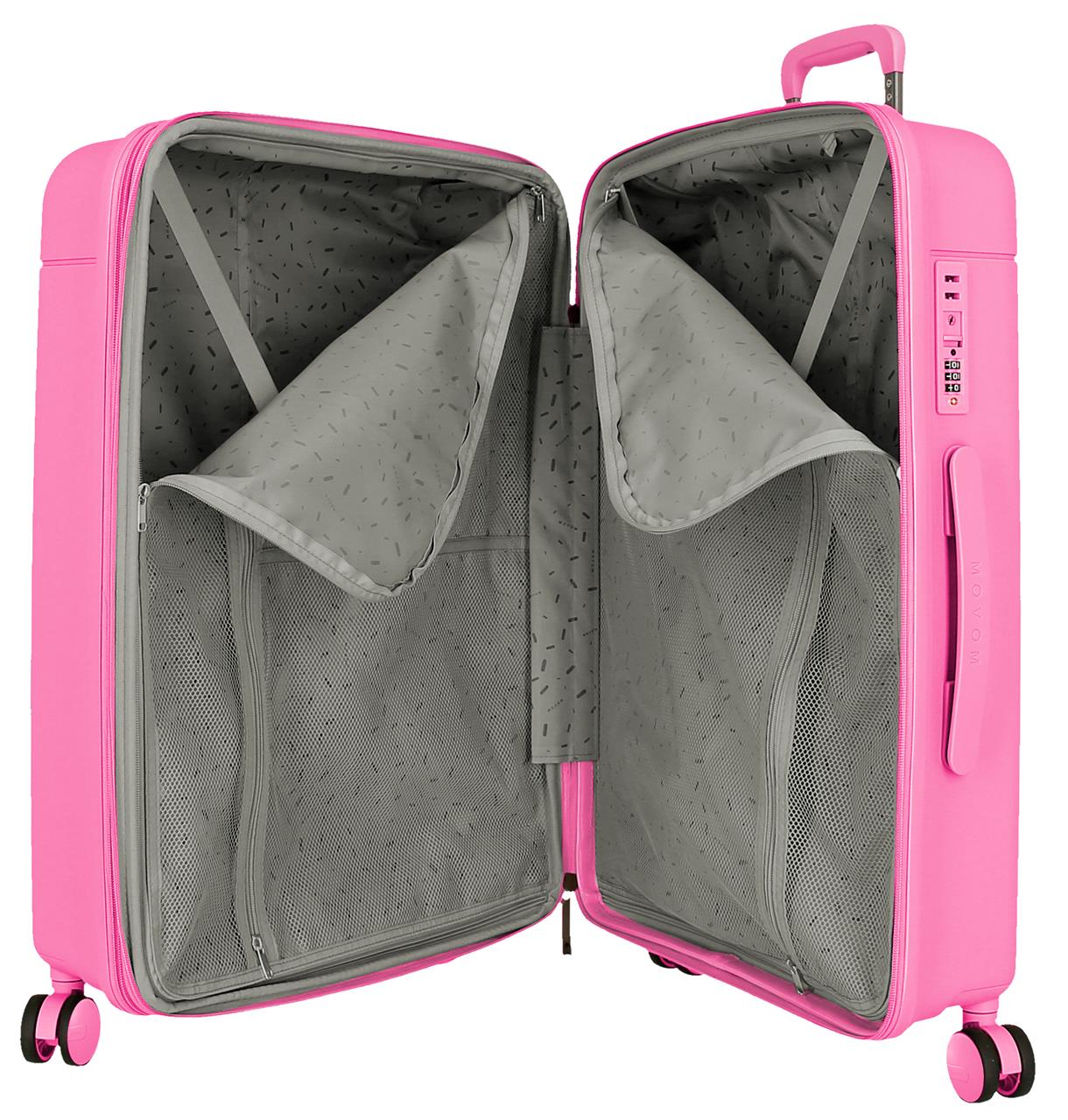 5388724 TROLLEY PP 78CM. C/EXP. 4R. MOVOM NEW TRENDY FUCSIA - Image 3