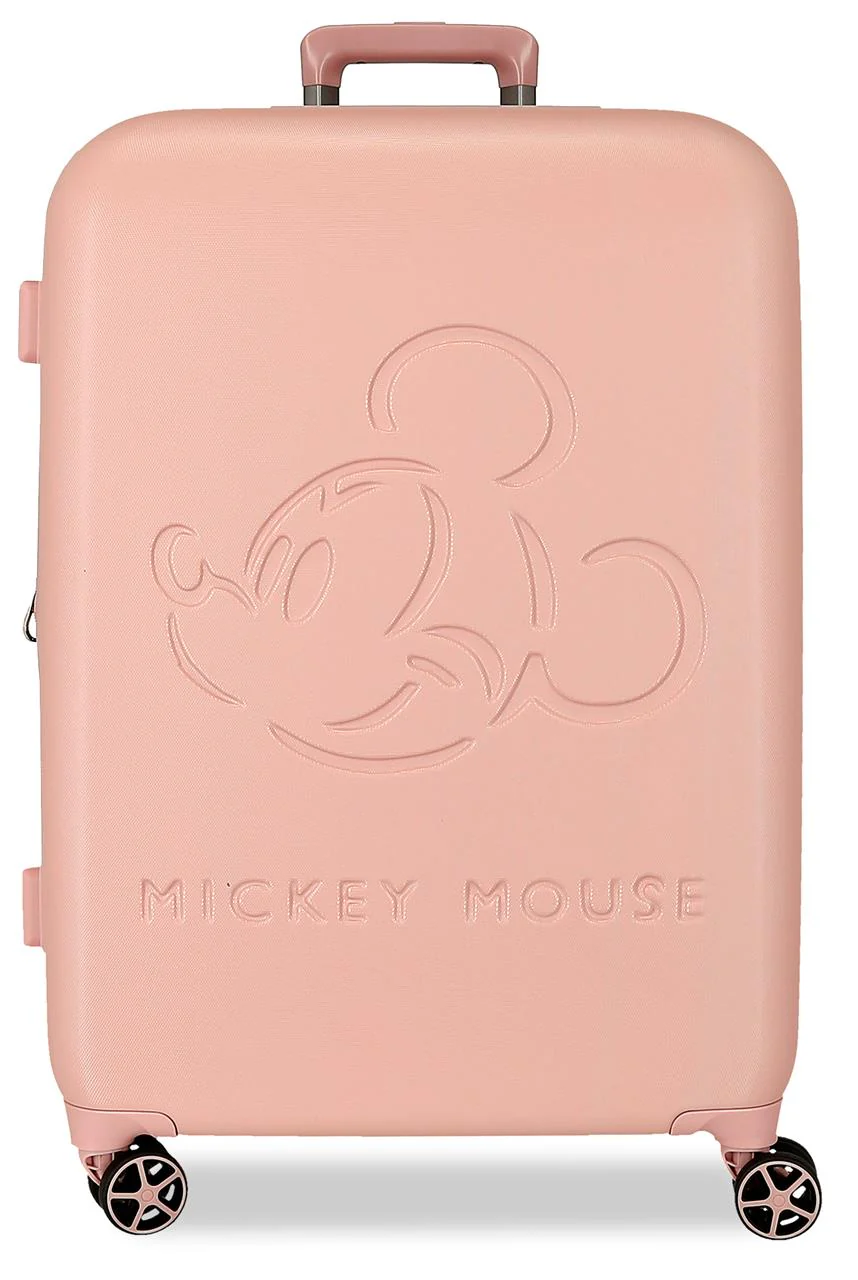 5418822 TROLLEY ABS 70CM. C/EXP. 4R. MICKEY GOOD TRIP NUDE