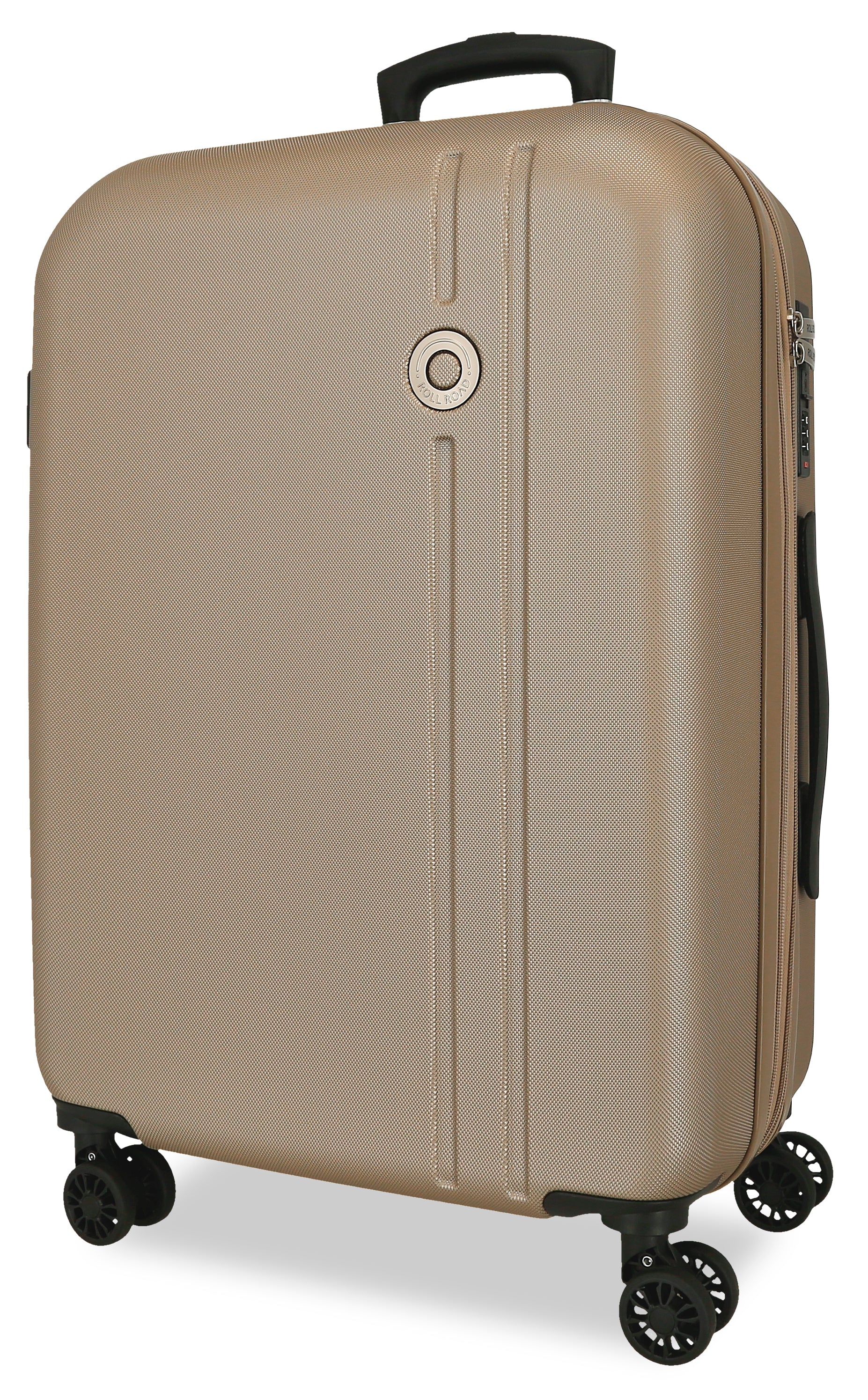5428825 TROLLEY ABS 65CM. C/EXP. 4R. RR MENORCA CHAMPAGNE