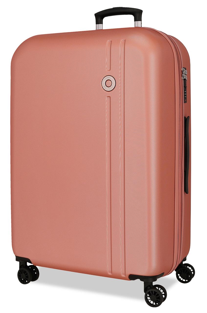 5429327 TROLLEY ABS 75CM. C/EXP. 4R. RR MENORCA NUDE