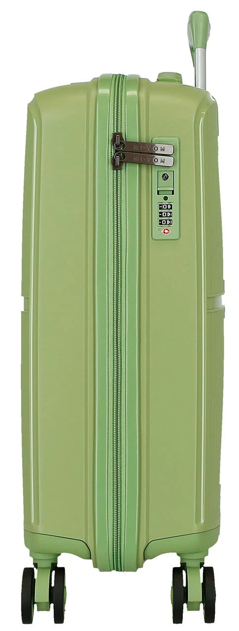 5519424 SET/3 TROLLEY PP. 56-66-76CM. 4R. MOVOM MOON VERDE - Image 5