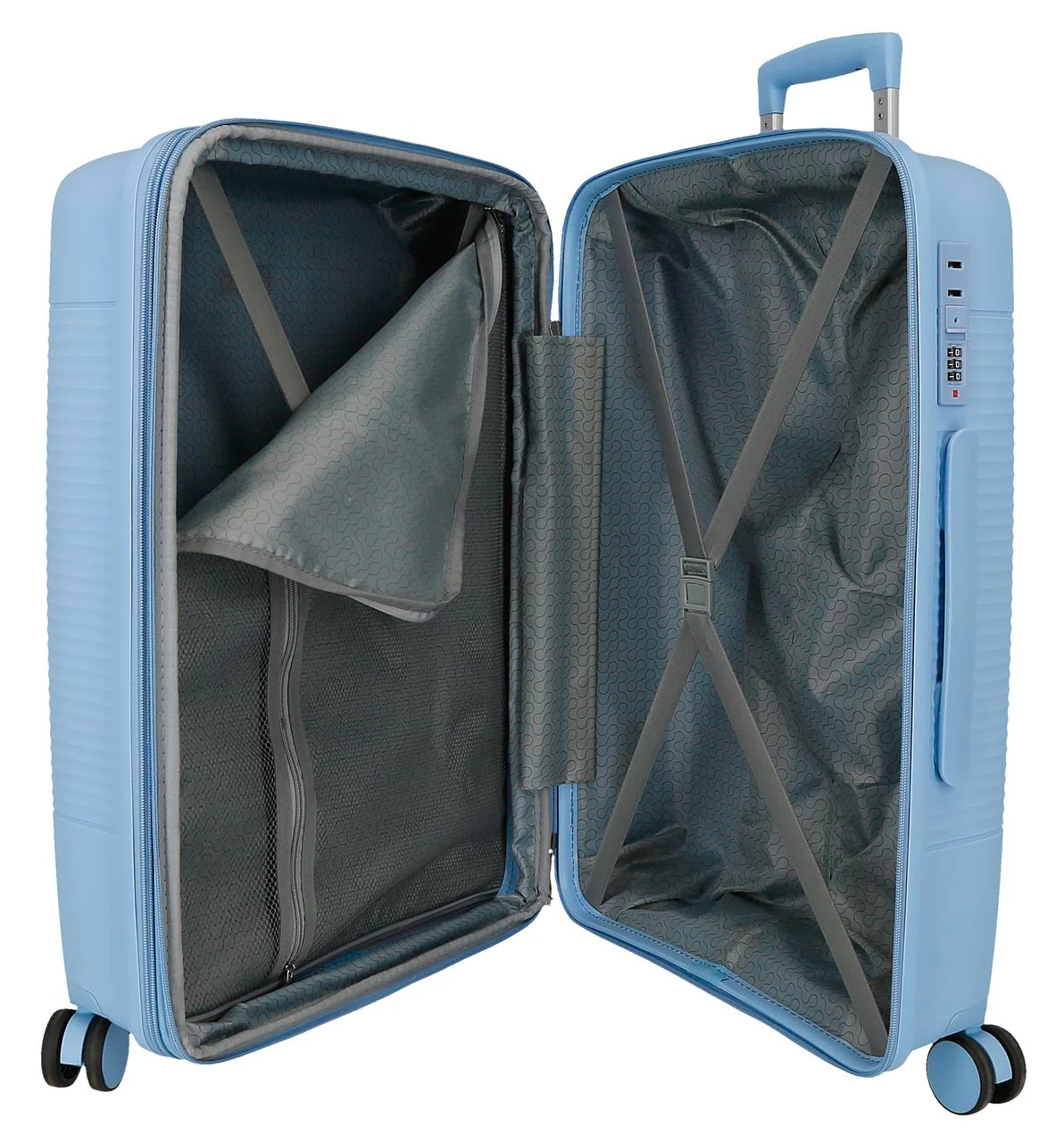 5539224 TROLLEY PP 65CM. 4R. RR ACADIA AZUL CLARO - Image 6