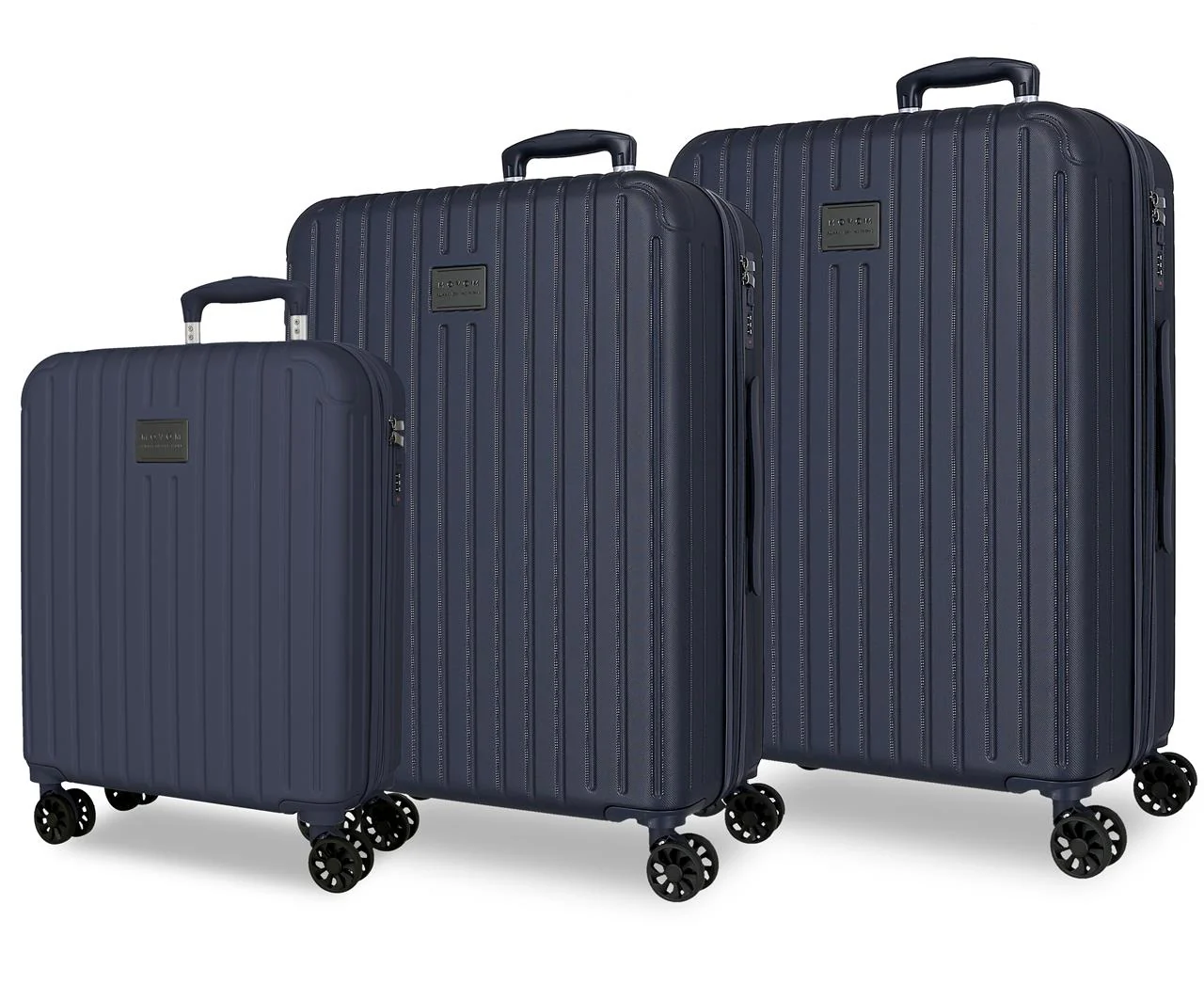 5558421 SET/3 TROLLEY ABS 55-68-78CM. C/EXP. 4R. TIMBER MARI