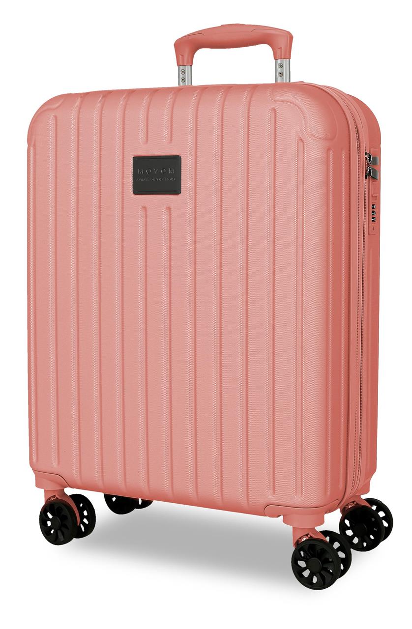 5558624 TROLLEY ABS 55CM. C/EXP. 4R. MOVOM TIMBER NUDE