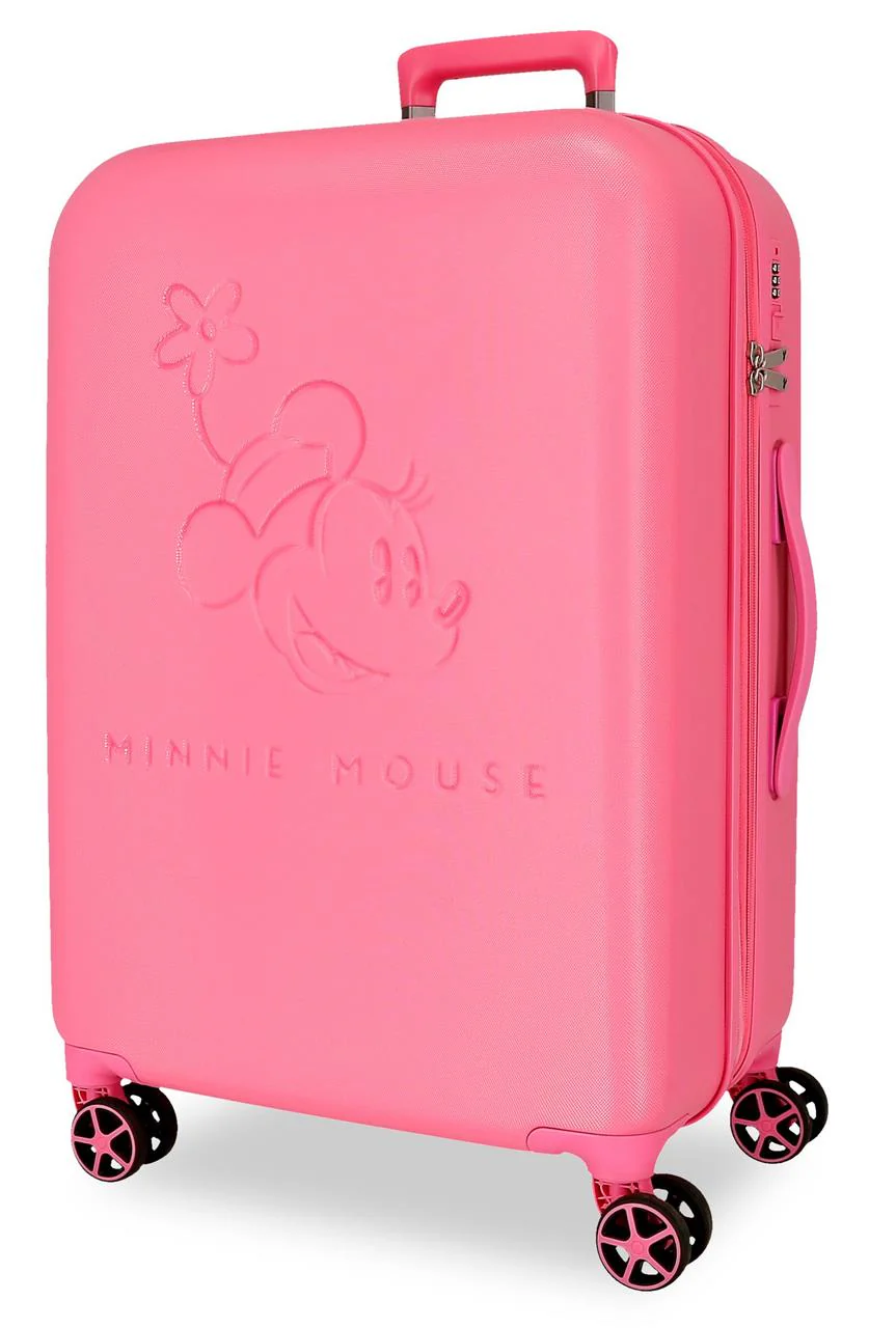 5569221 TROLLEY ABS 65CM. 4R.TRAVELING WITH MINNIE FU