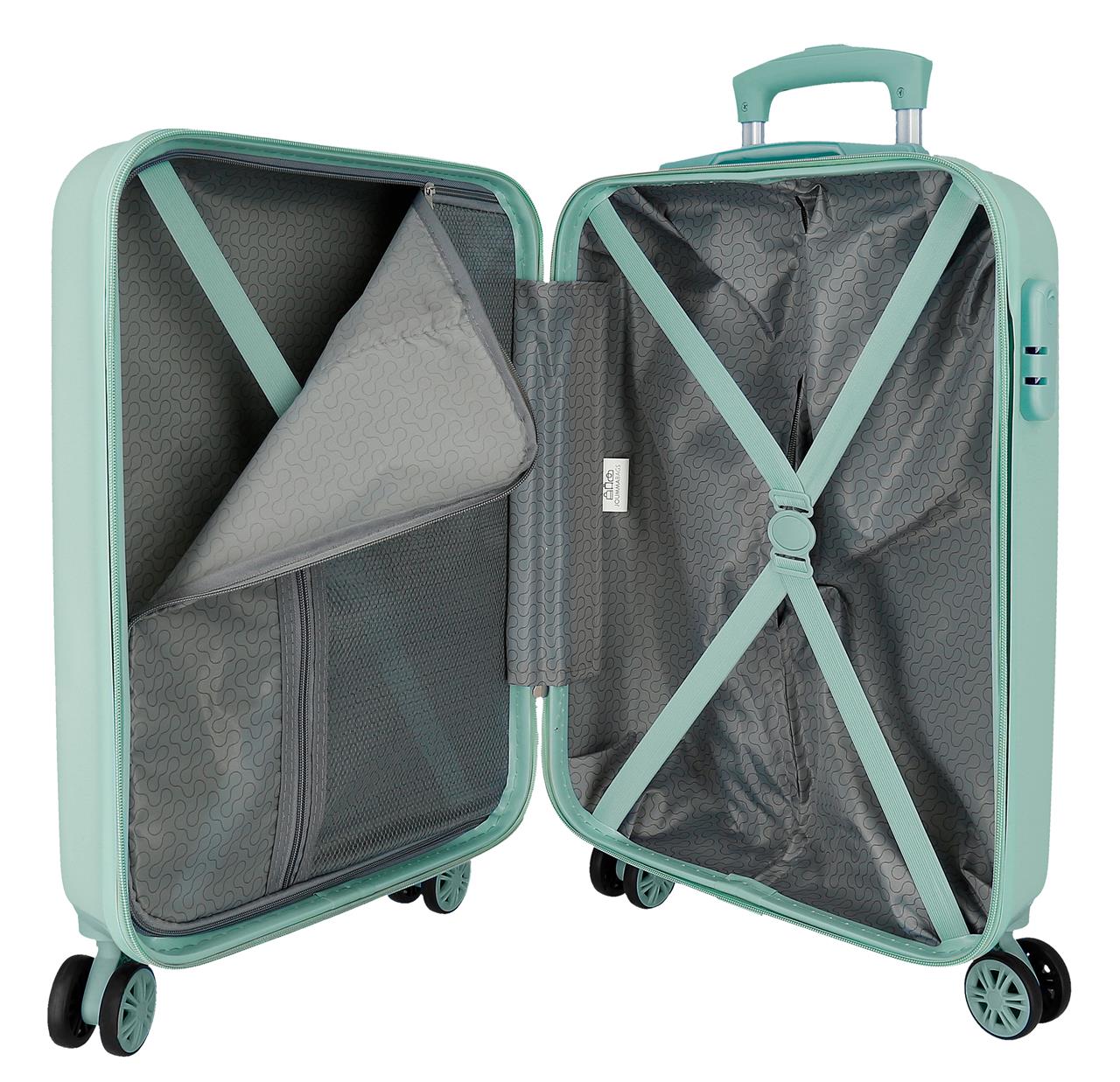 6041742 TROLLEY ABS 55CM. 4R. PJL NORA TURQUESA - Image 3