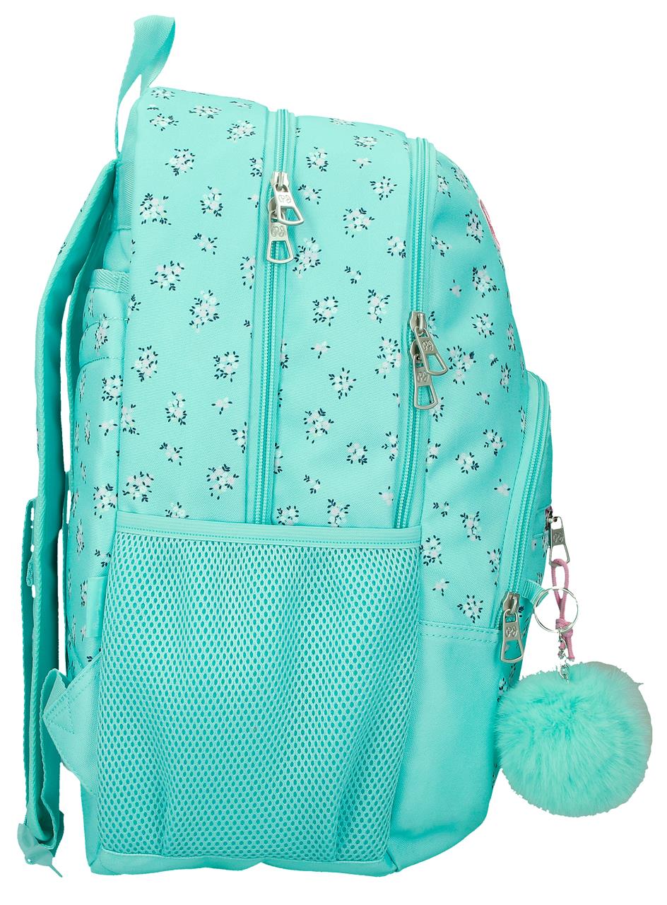 6042542 MOCHILA 44CM 2C. PJL NORA TURQUESA - Image 3