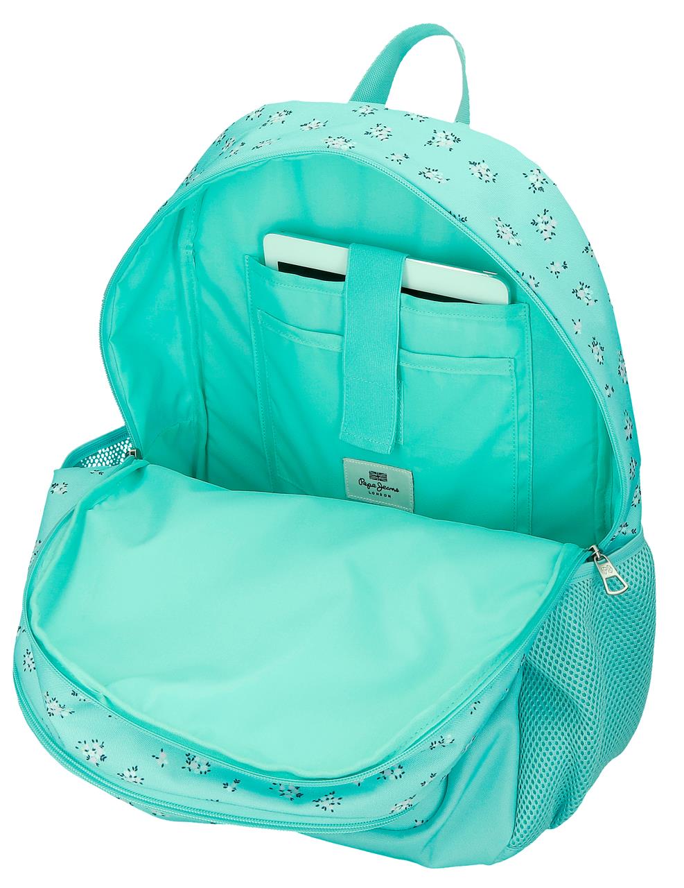 6042542 MOCHILA 44CM 2C. PJL NORA TURQUESA - Image 6
