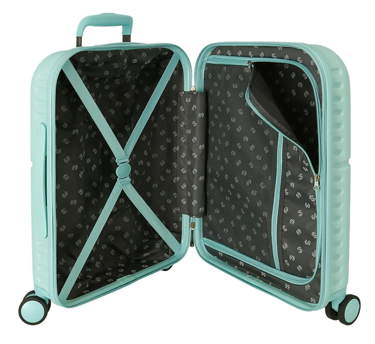 6619525 SET/2 TROLLEY ABS 55-70CM. 4R. PJL NEREA TURQUESA - Image 5