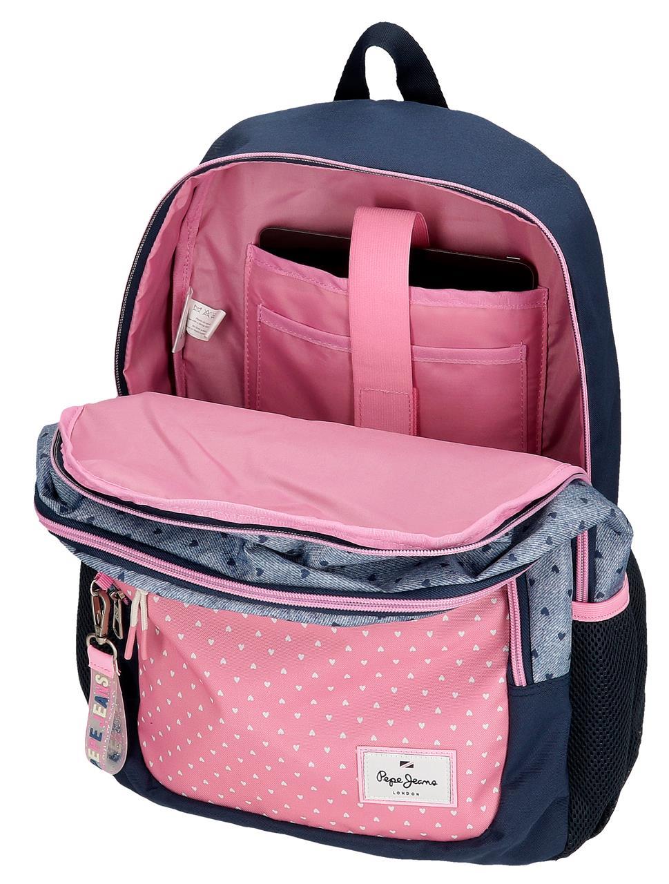 6822521 MOCHILA 44CM 2C. PJL NONI DENIM - Image 7