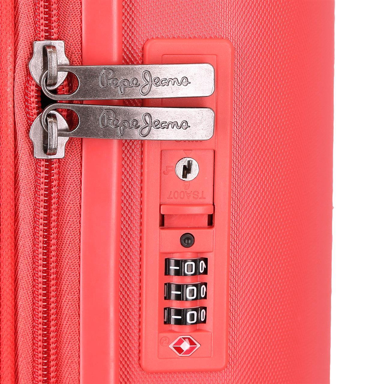 768862D TROLLEY ABS 55CM. C/EXP. 4R. PJL HIGHLIGHT CORAL - Image 9