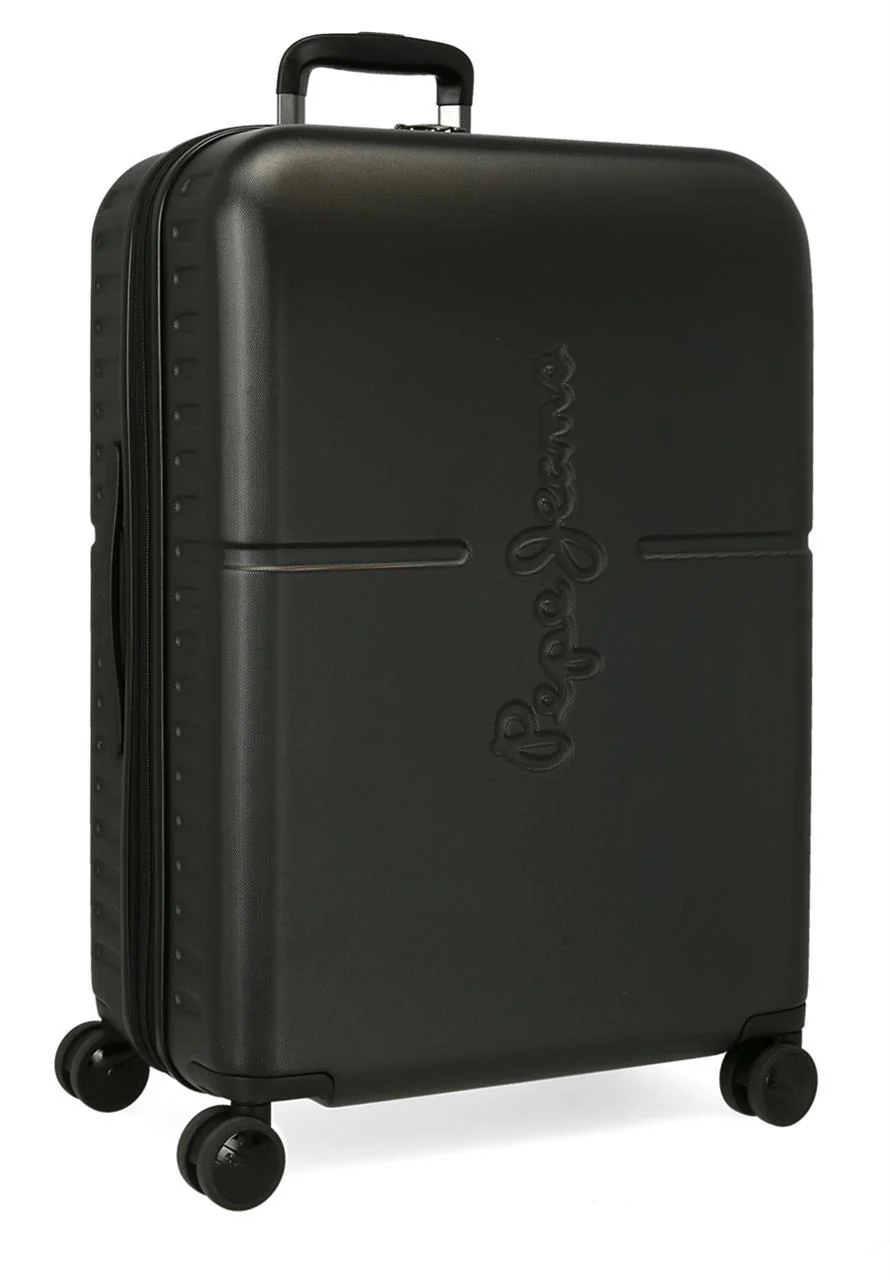 7689221 TROLLEY ABS 70CM. C/EXP. 4R. PJL HIGHLIGHT NEGRO