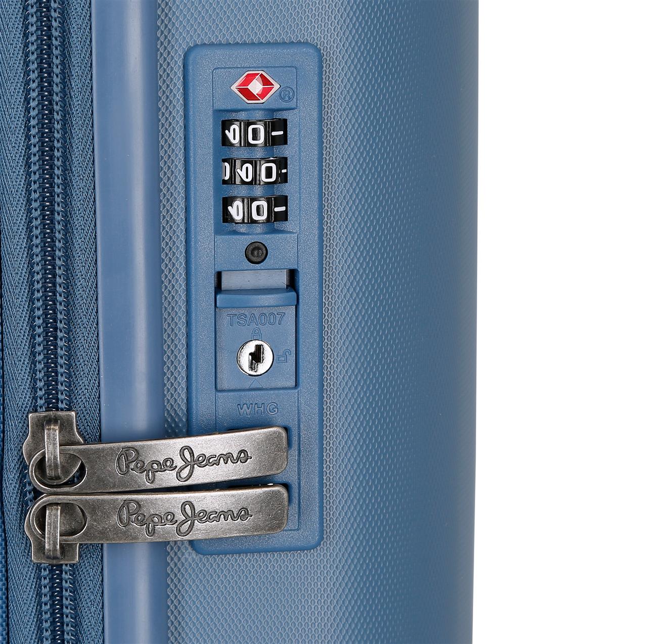 769863A TROLLEY ABS 55CM. C/EXP. 4R. PJL ACCENT DENIM - Image 9