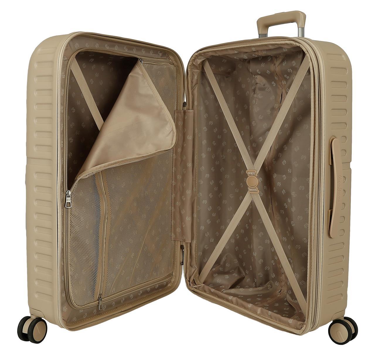 7699238 TROLLEY ABS 70CM. C/EXP. 4R. PJL ACCENT BEIGE CHAMPA - Image 2