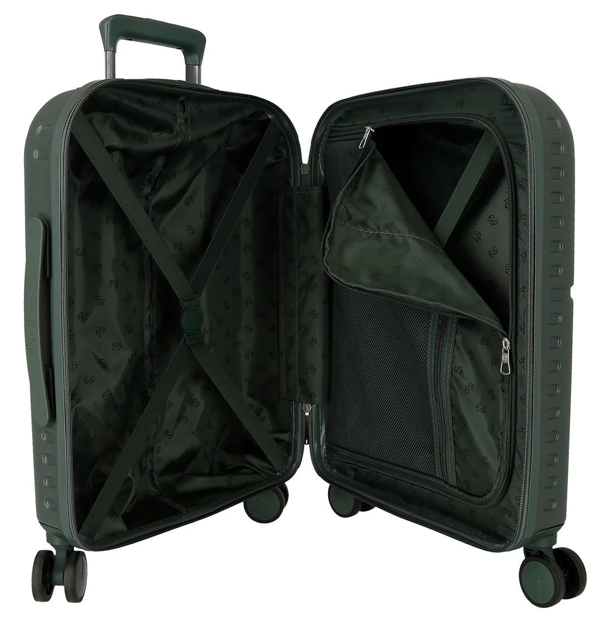 7699533 SET/2 TROLLEY ABS 55-70CM. 4R. PJL ACCENT VERDE - Image 2