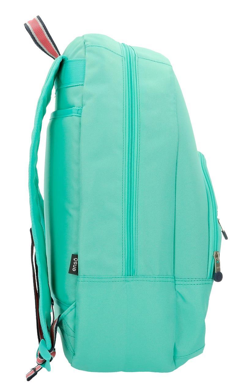 92423B4 MOCHILA ADAP. 46CM. ENSO BASIC TURQUESA - Image 4