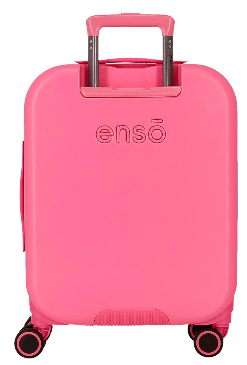 9629525 SET/2 TROLLEY ABS 55-70CM. 4R. ENSO ANNIE FUCSIA - Image 3