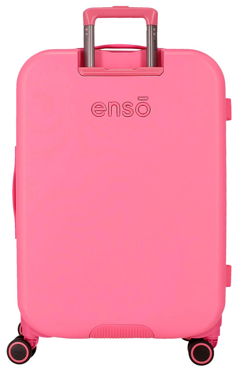 9629525 SET/2 TROLLEY ABS 55-70CM. 4R. ENSO ANNIE FUCSIA - Image 8