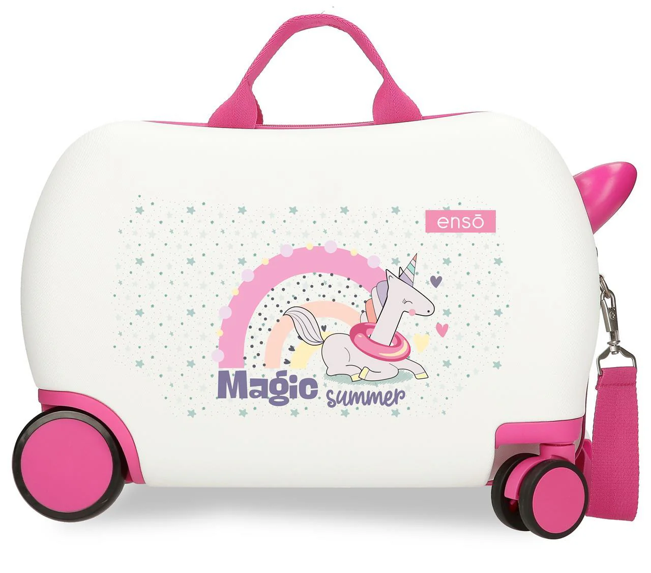 9631023 MALETA INF.ABS 4R.(2 MULTI.) 45CM. ENSO MAGIC SUMMER