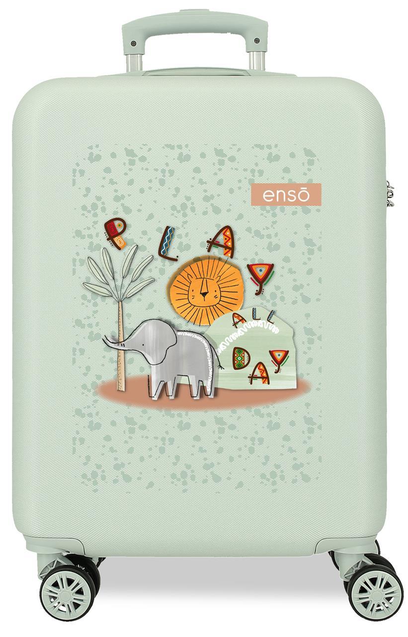 9671722 TROLLEY ABS 55CM. 4R. ENSO PLAY ALL DAY MENTA