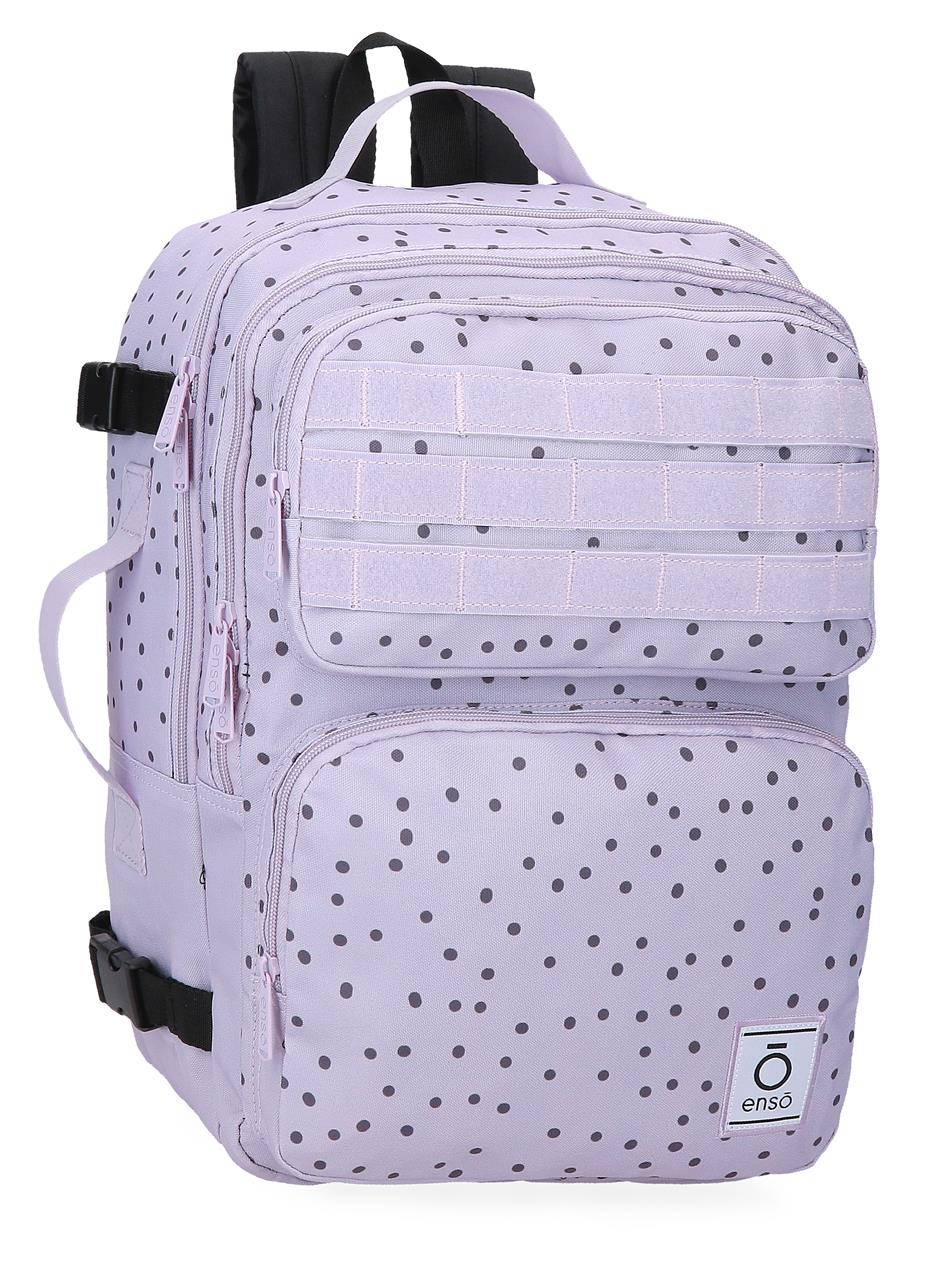 9872621 MOCHILA 40CM. ENSO FLEUR DOTS