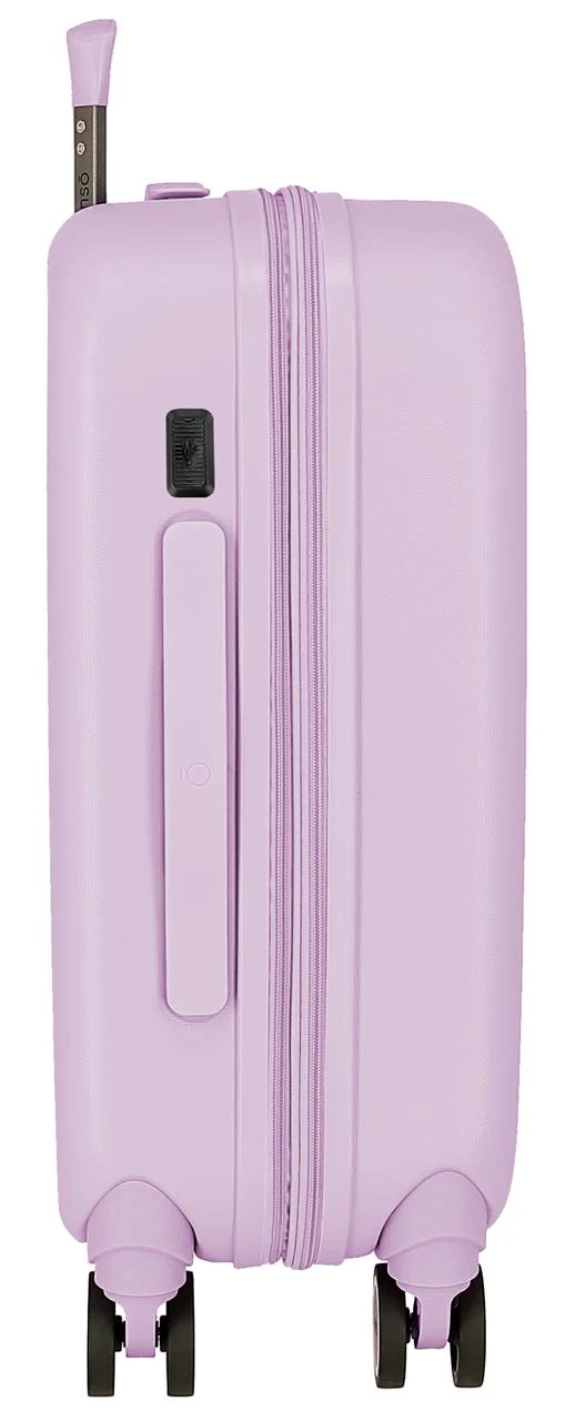 9958621 TROLLEY ABS 55CM.C/EXP.4R. ENSO QUEEN OF HEARTS LILA - Image 5