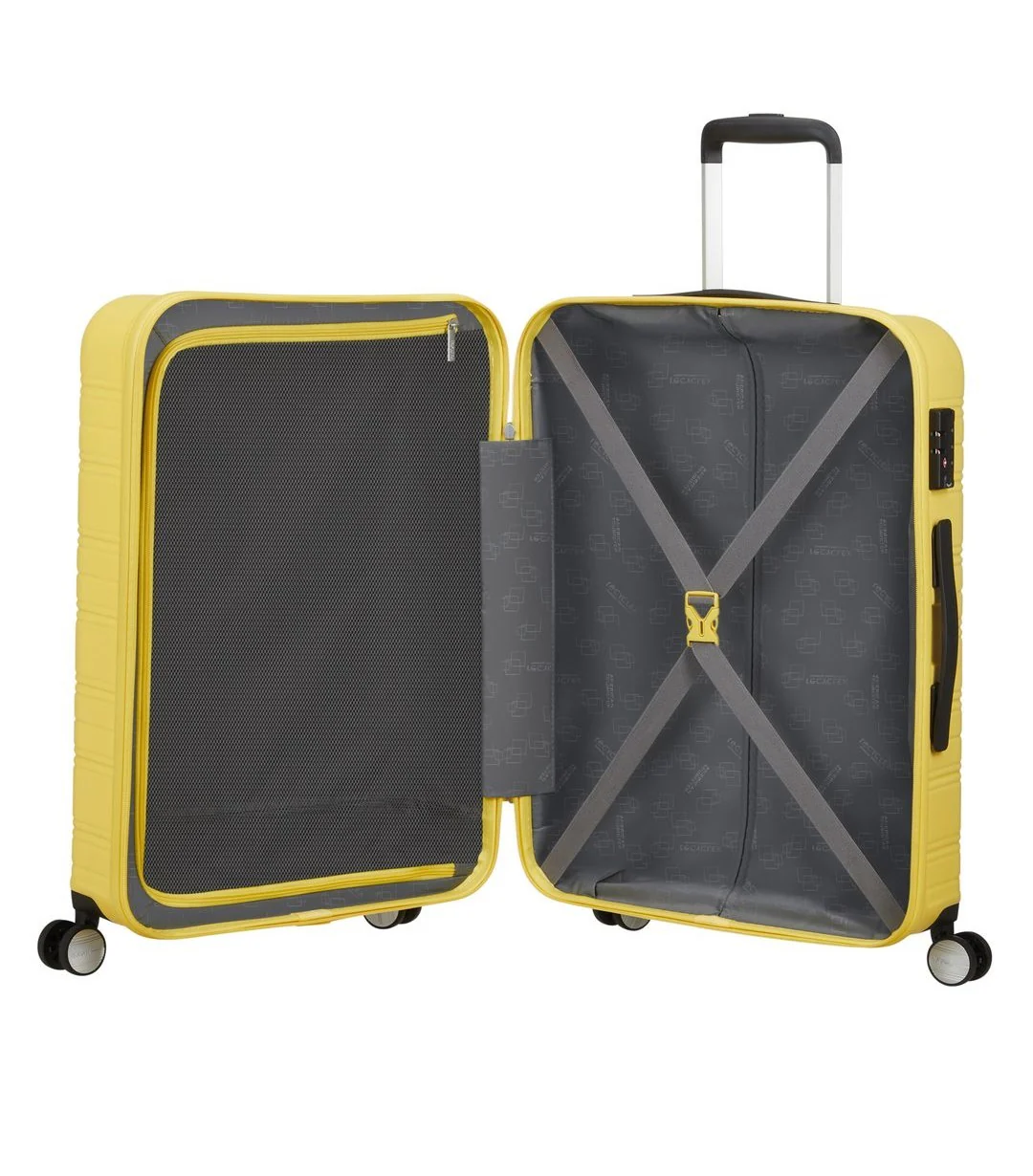 AMERICAN TOURISTER SET DE MALETAS + NECESER HIGH TURN- Amarillo - Image 5