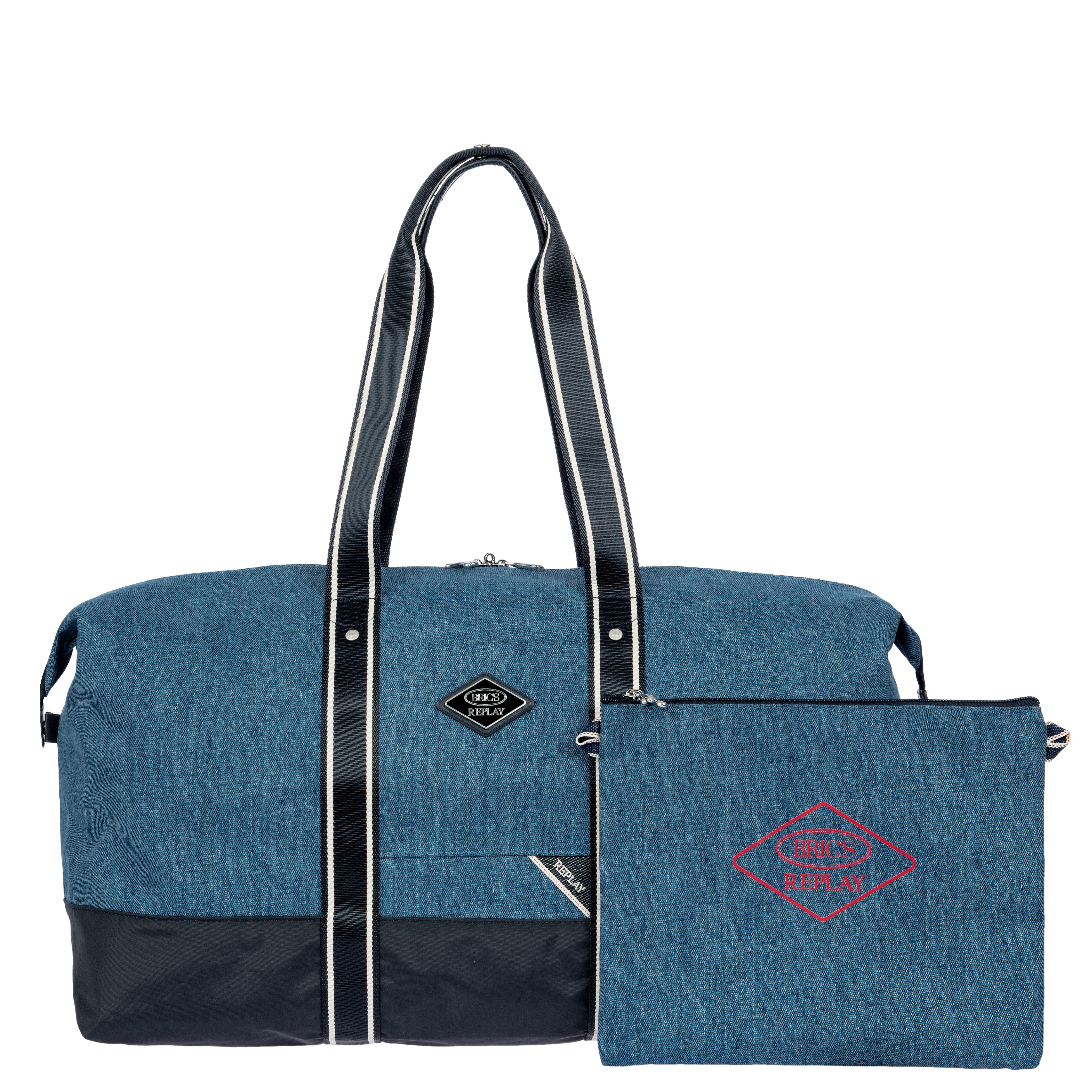 BRIC´S BOLSA DE VIAJE GRANDE 2 EN 1 EN TEJIDO RECICLADO REPLAY - Image 15