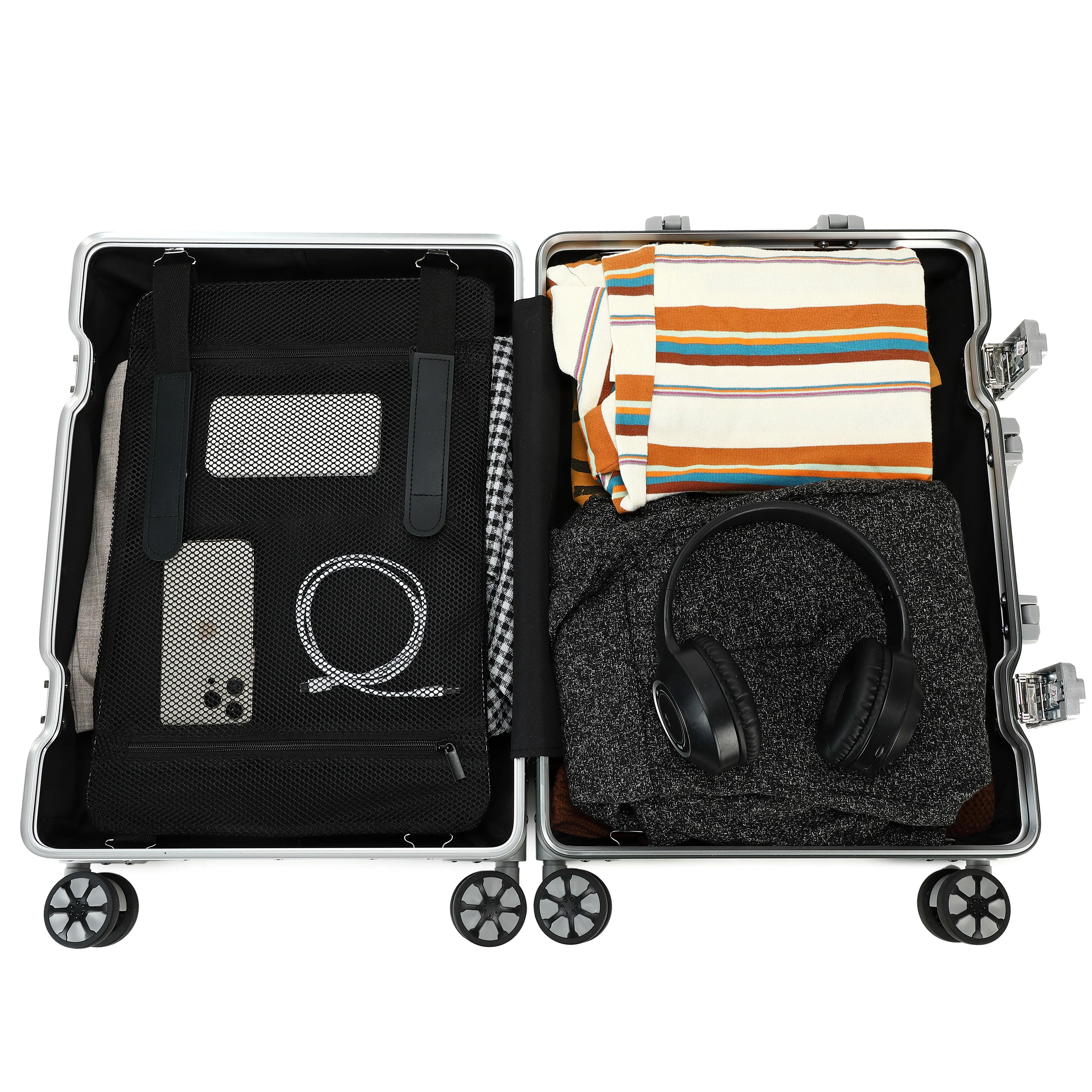 GREENWICH Maleta 100%  ALUMINIO Praga  Grande 77CM - Image 79