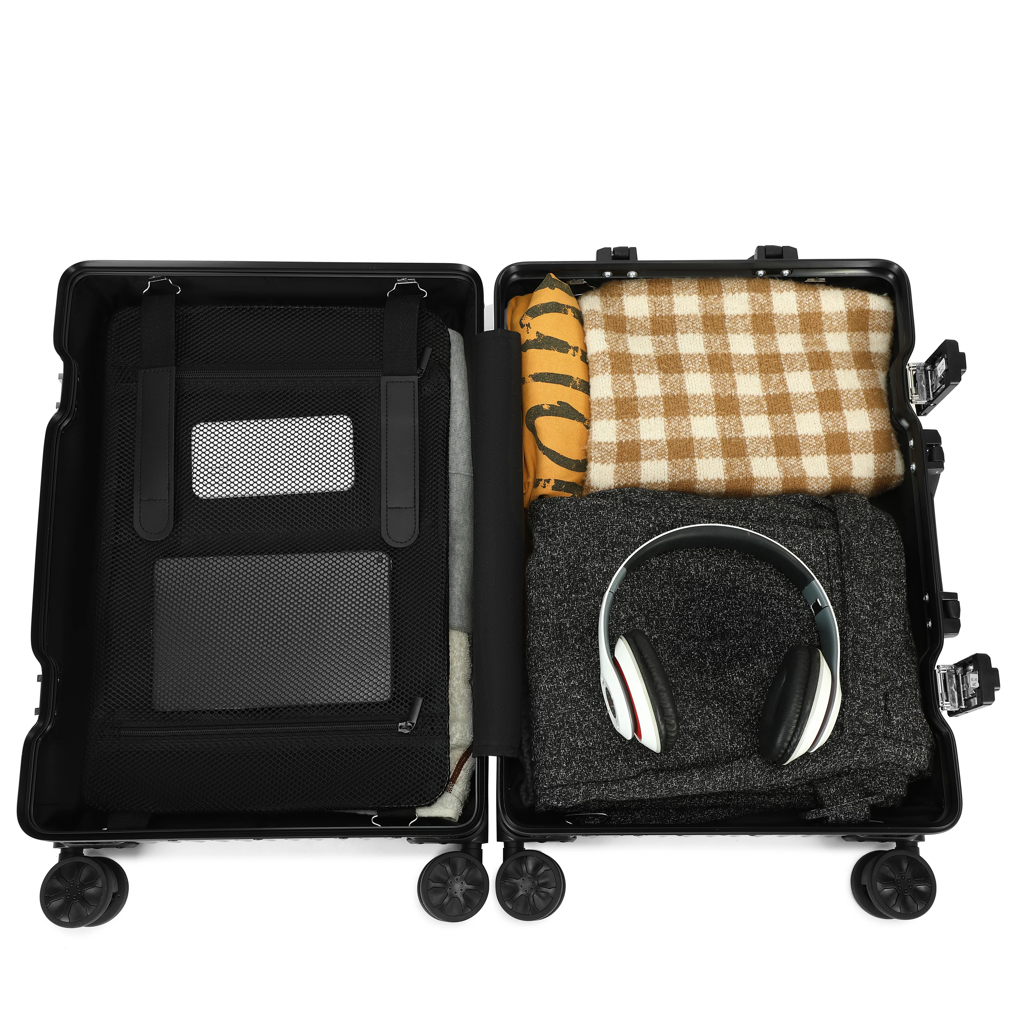 GREENWICH Maleta 100%  ALUMINIO Praga Mediana 66.5cm - Image 24