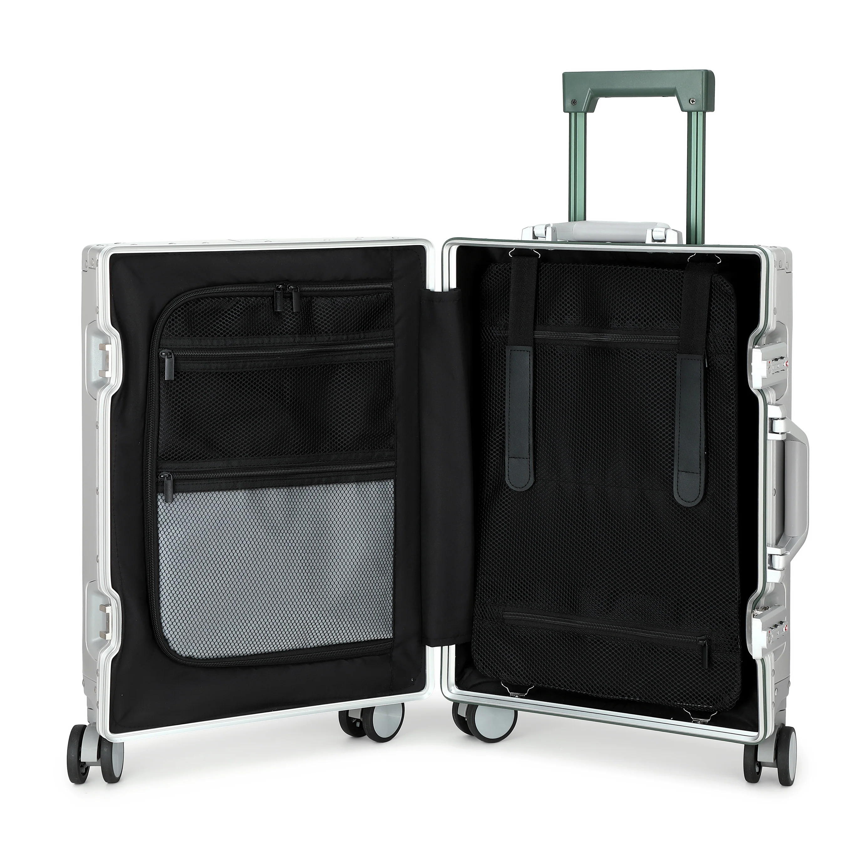 GREENWICH Maleta de cabina de Aluminio 100% MIAMI 55cm - Image 39