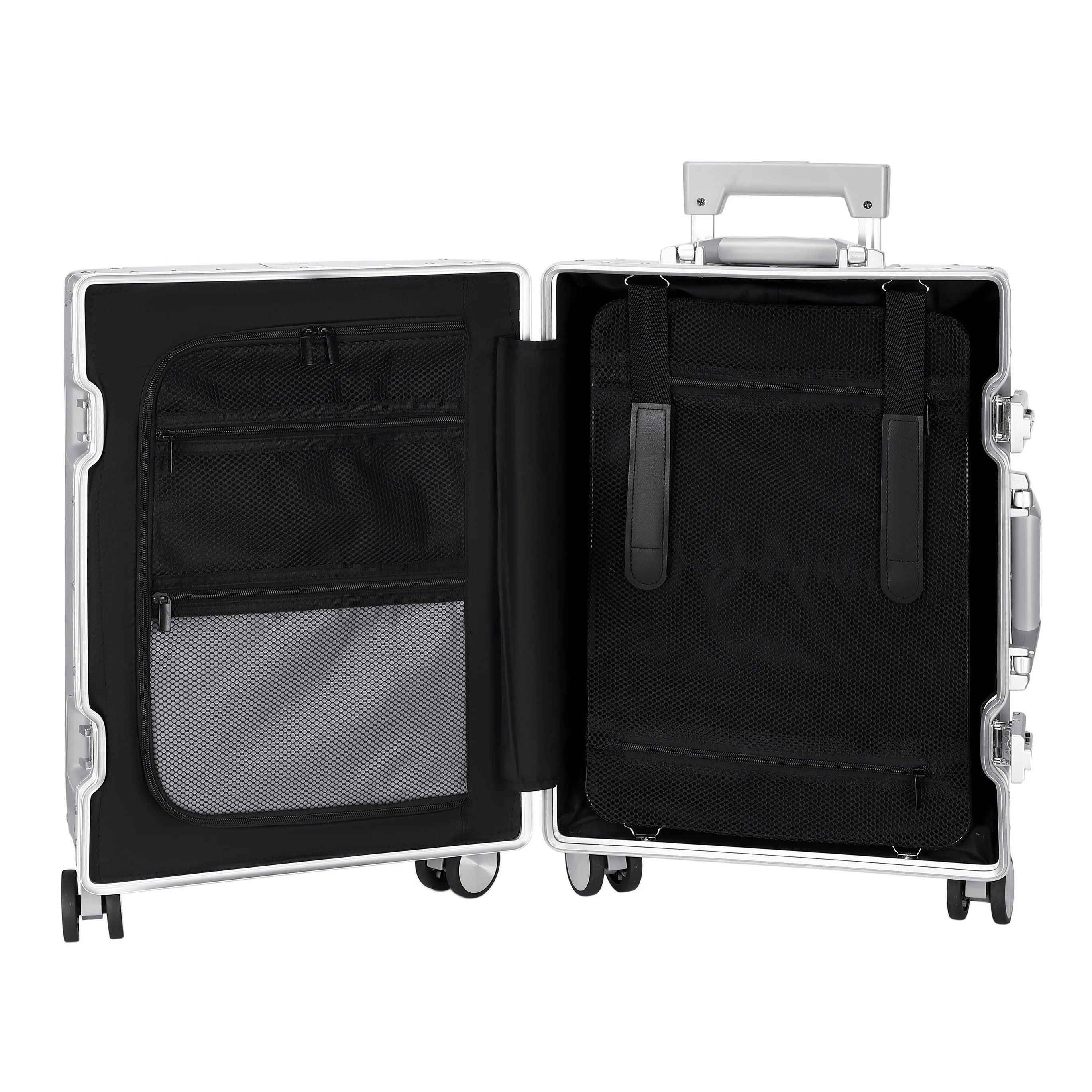 GREENWICH Maleta de cabina de Aluminio 100% MIAMI 55cm - Image 7