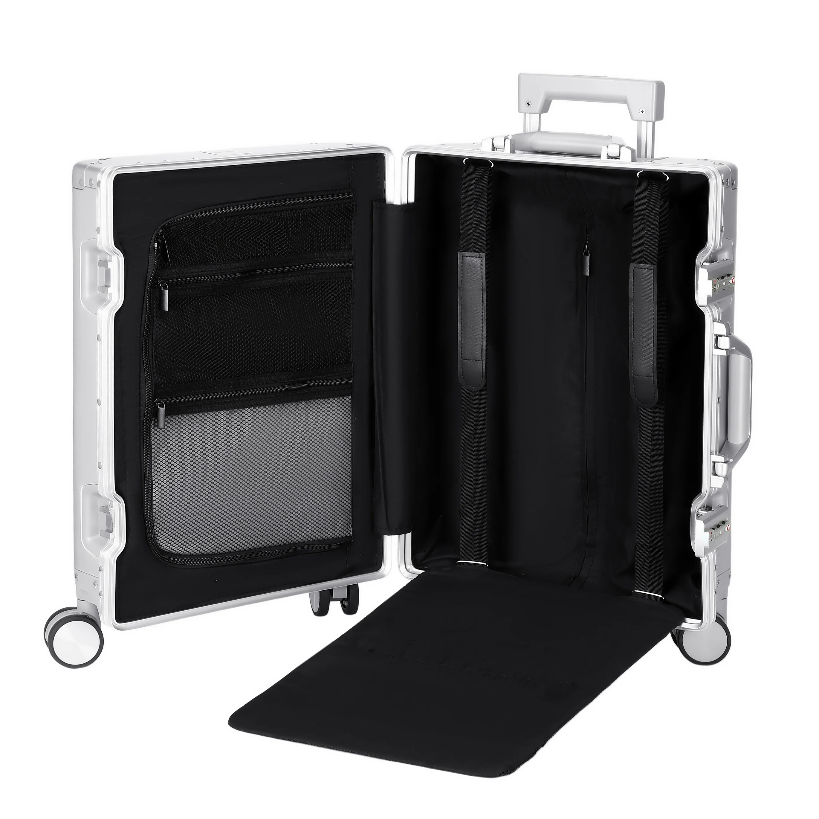 GREENWICH Maleta de cabina de Aluminio 100% MIAMI 55cm - Image 9
