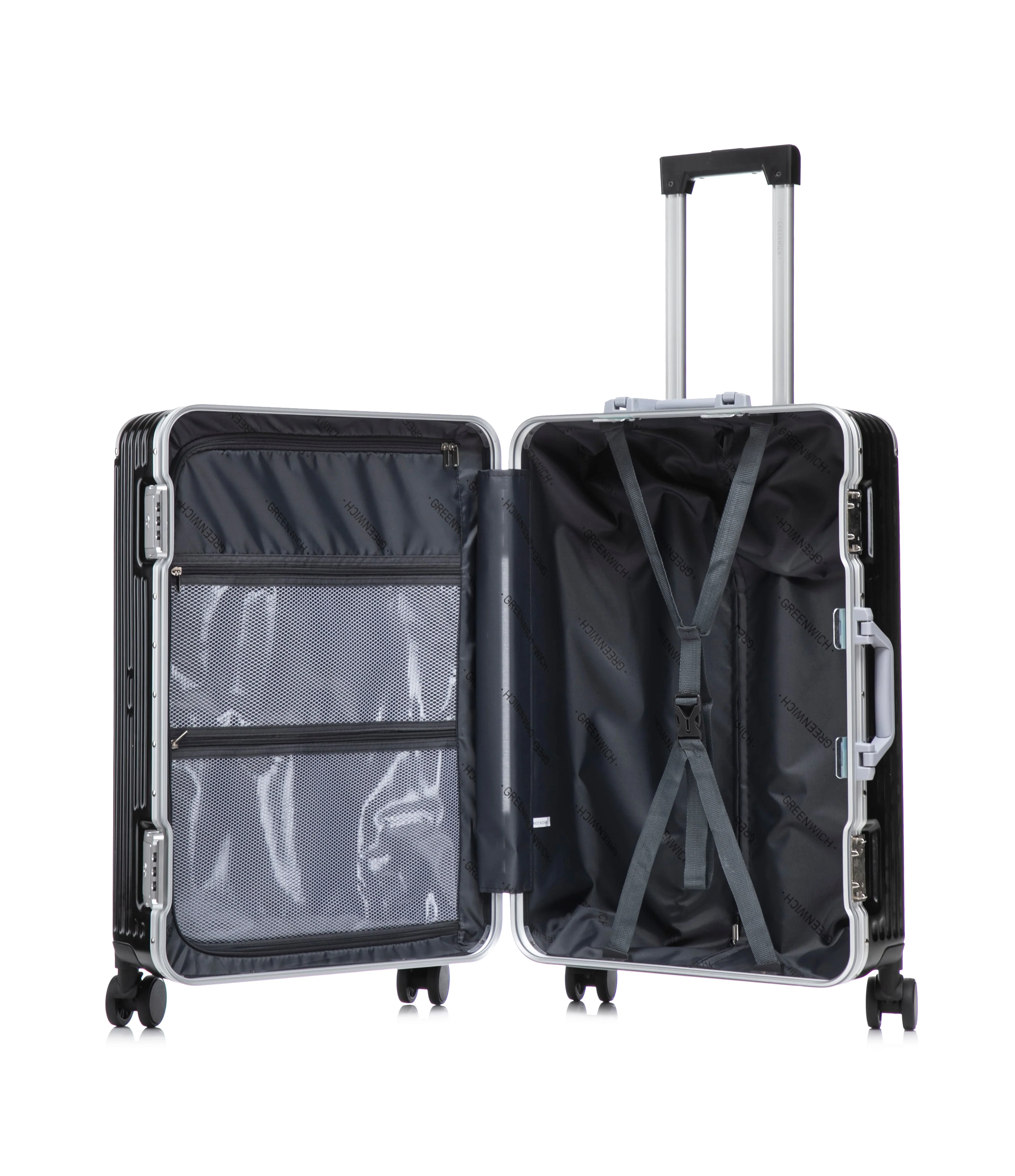 GREENWICH Set de Maletas ALUMINIO FRAME 58cm/69cm/78cm DOHA - Image 115