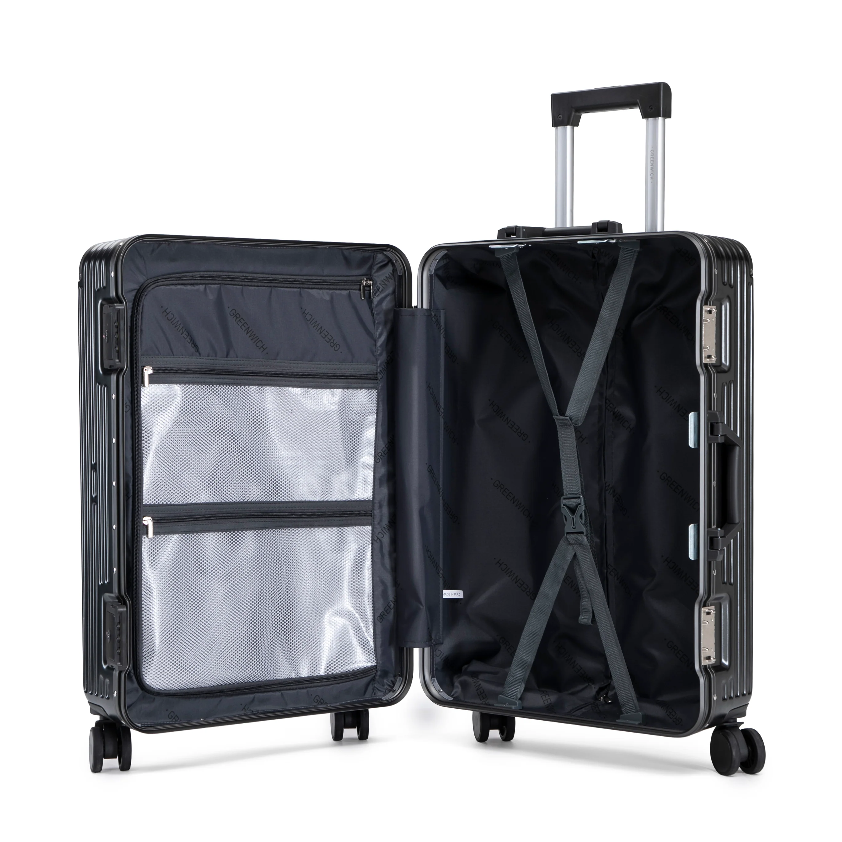 GREENWICH Set de Maletas ALUMINIO FRAME 58cm/69cm/78cm DOHA - Image 123