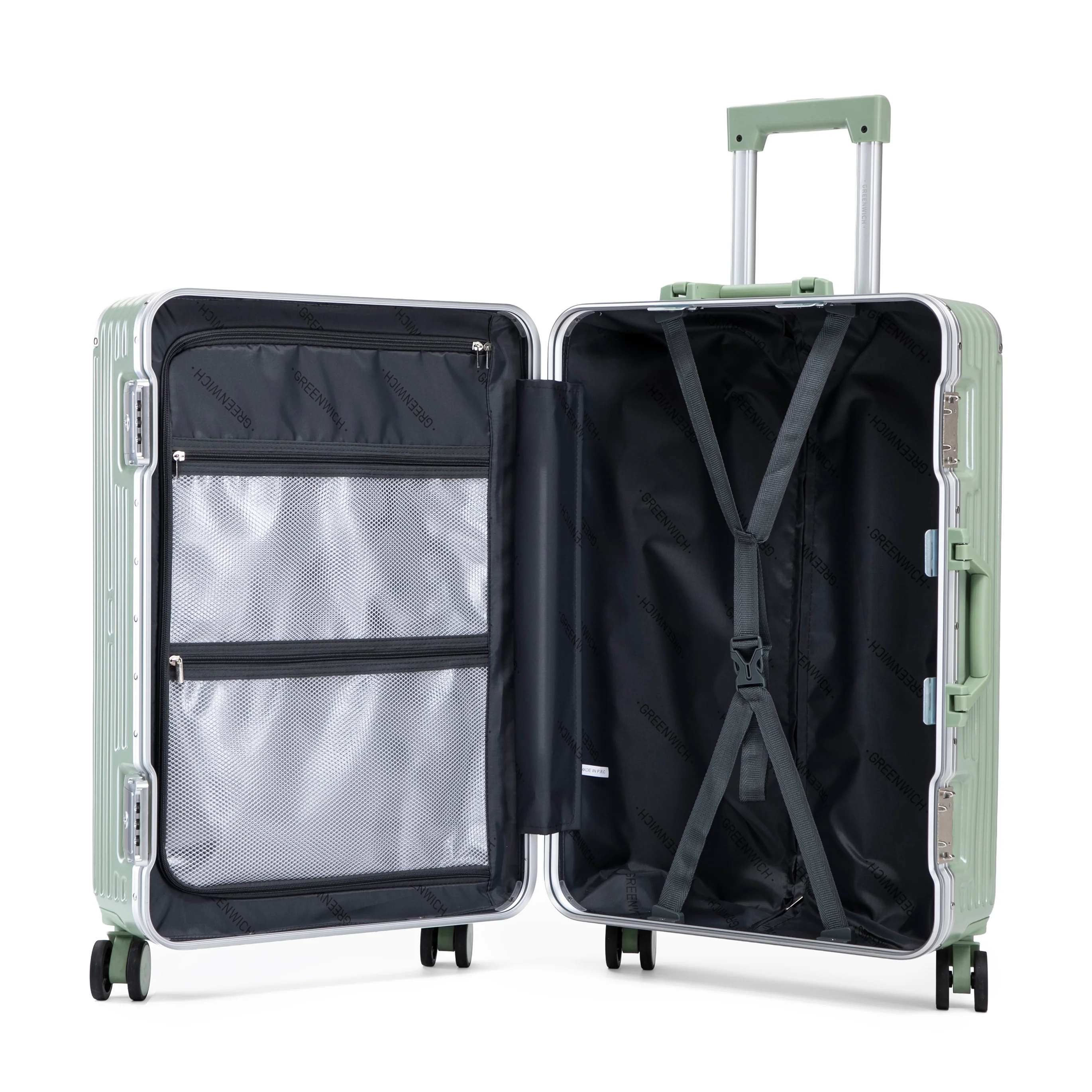 GREENWICH Set de Maletas ALUMINIO FRAME 58cm/69cm/78cm DOHA - Image 132