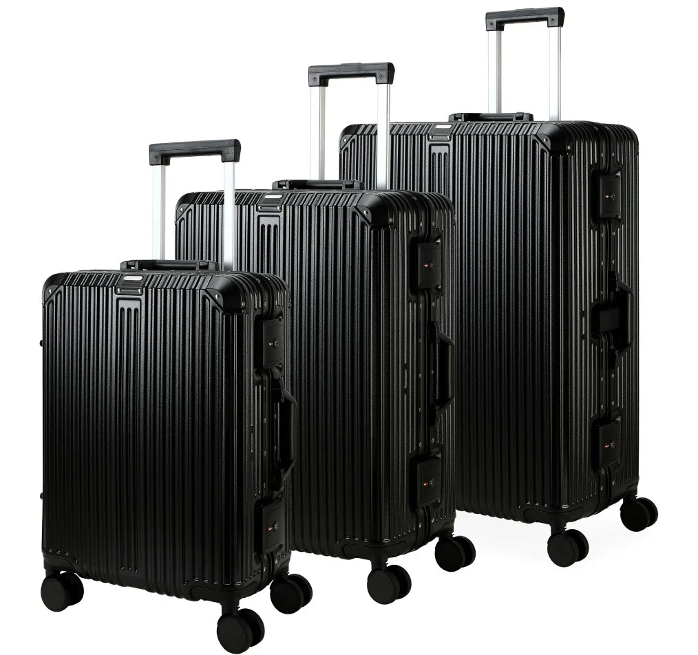 GREENWICH Set de Maletas ALUMINIO FRAME 55cm/69cm/78cm DOHA - Image 8
